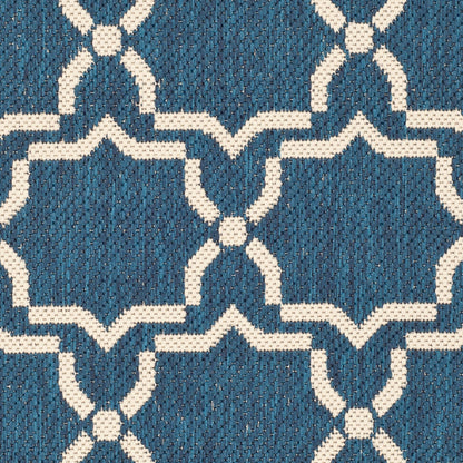 Tapis de jardin imperméable d'intérieur/extérieur SAFAVIEH Courtyard Thomasina