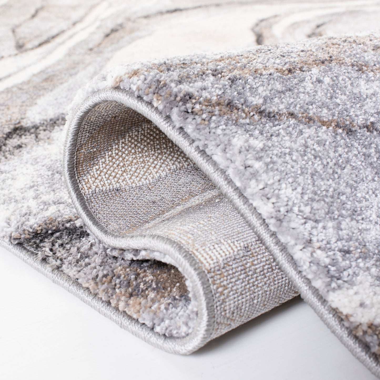 Tapis SAFAVIEH Cyrus Shag Jenica abstrait de 2,5 cm d'épaisseur