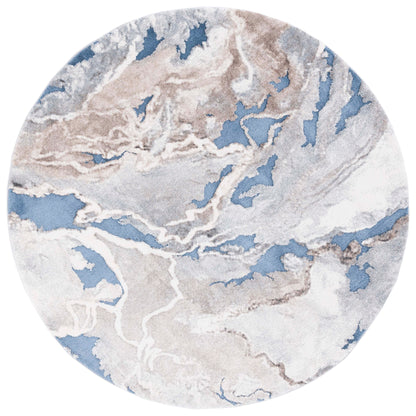 Tapis abstrait SAFAVIEH Cyrus Shag Lyubika de 2,5 cm d'épaisseur