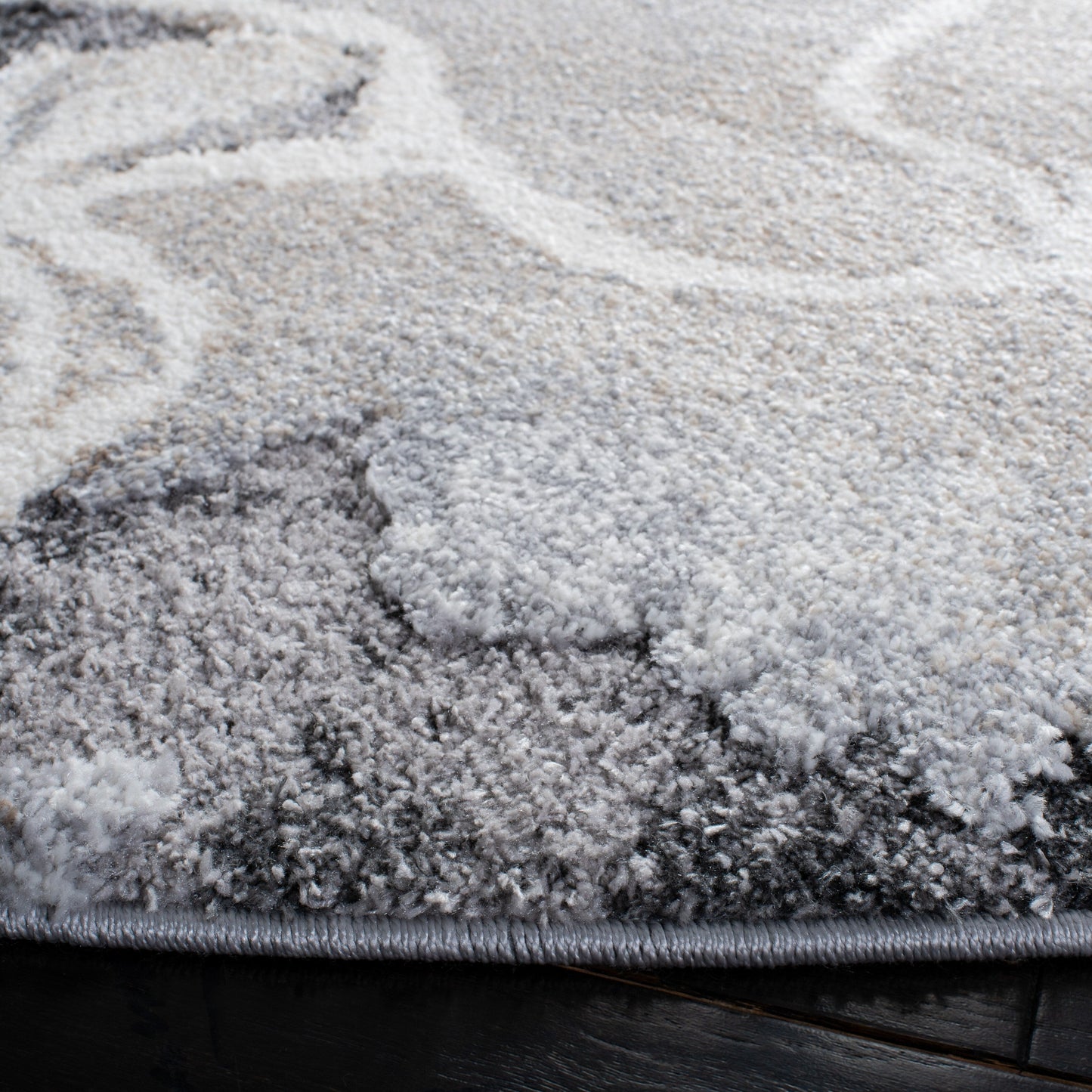 Tapis abstrait SAFAVIEH Cyrus Shag Lyubika de 2,5 cm d'épaisseur