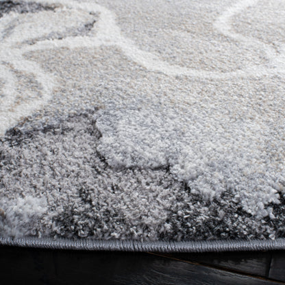 Tapis abstrait SAFAVIEH Cyrus Shag Lyubika de 2,5 cm d'épaisseur