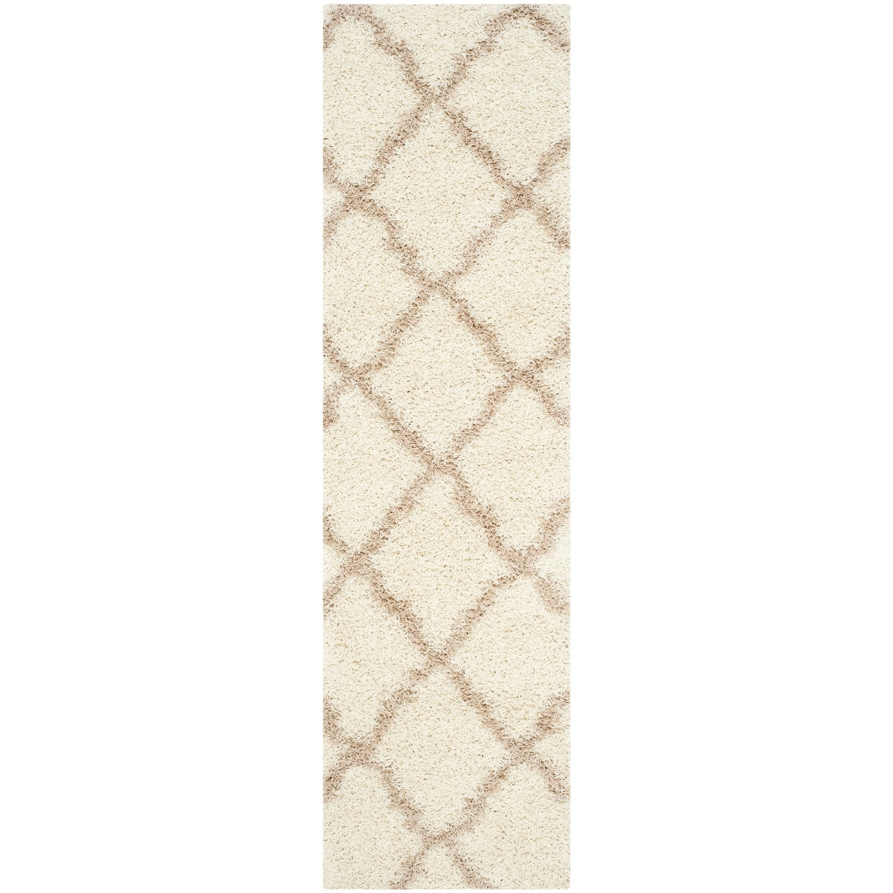 Tapis SAFAVIEH Dallas Shag Darina Trellis de 3,8 cm d'épaisseur