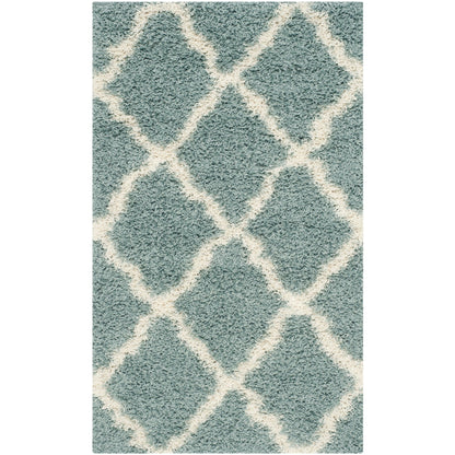 Tapis SAFAVIEH Dallas Shag Darina Trellis de 3,8 cm d'épaisseur