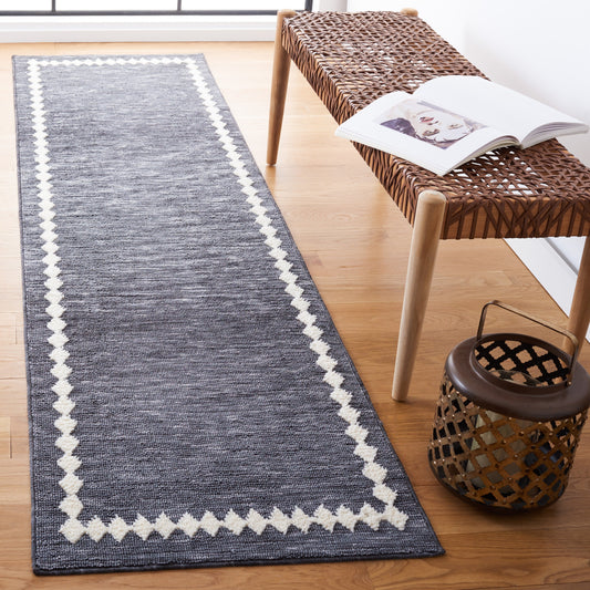 Tapis SAFAVIEH à bordure Lintrud, facile d'entretien et lavable en machine