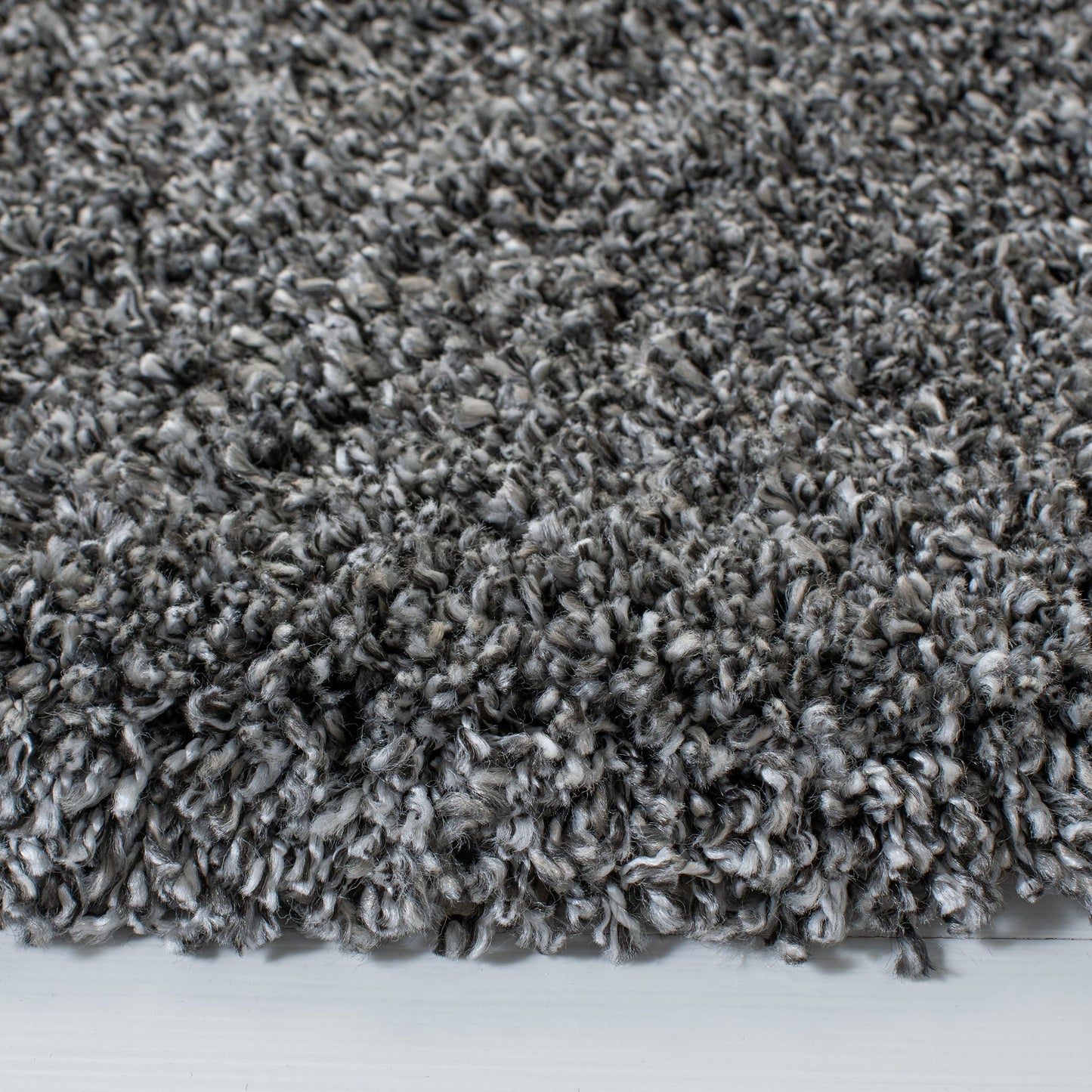 Tapis SAFAVIEH Evolution Shag Fransien Solid 1,8 pouce d'épaisseur