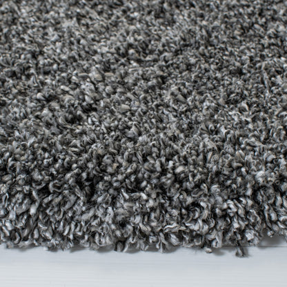 Tapis SAFAVIEH Evolution Shag Fransien Solid 1,8 pouce d'épaisseur