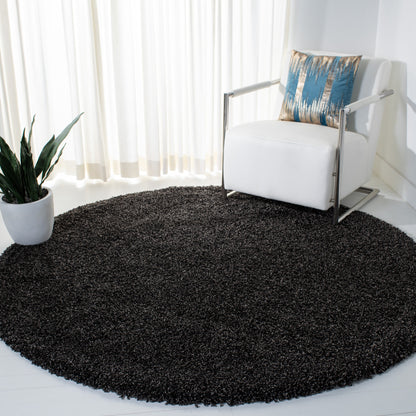 Tapis SAFAVIEH Evolution Shag Fransien Solid 1,8 pouce d'épaisseur