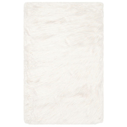 Tapis SAFAVIEH en fausse peau de mouton et soie, épaisseur 2,4 pouces