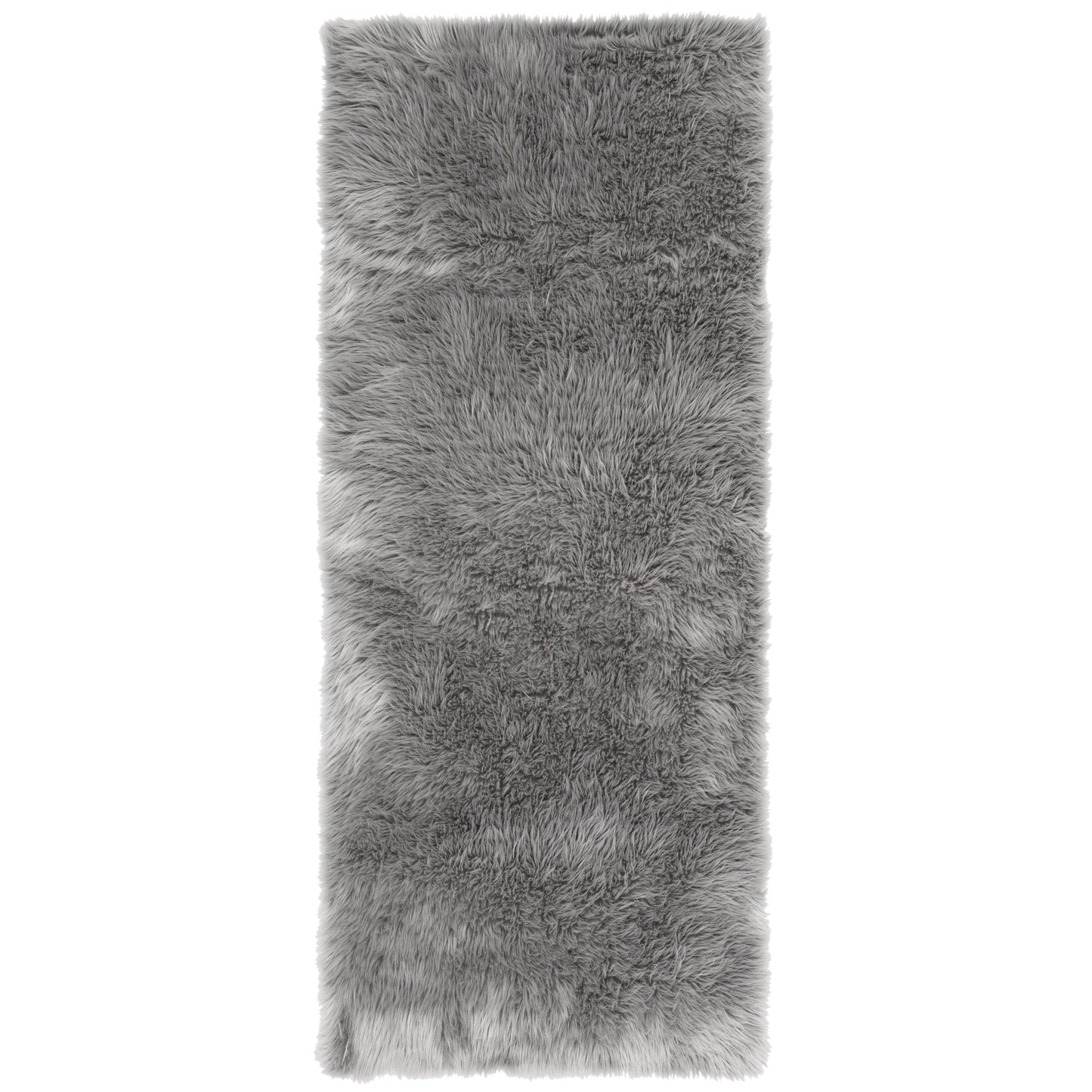 Tapis SAFAVIEH en fausse peau de mouton et soie, épaisseur 2,4 pouces