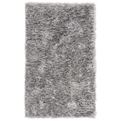 Tapis SAFAVIEH en fausse peau de mouton et soie, épaisseur 2,4 pouces