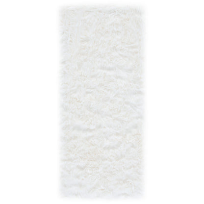 Tapis SAFAVIEH en fausse peau de mouton et soie, épaisseur 2,4 pouces