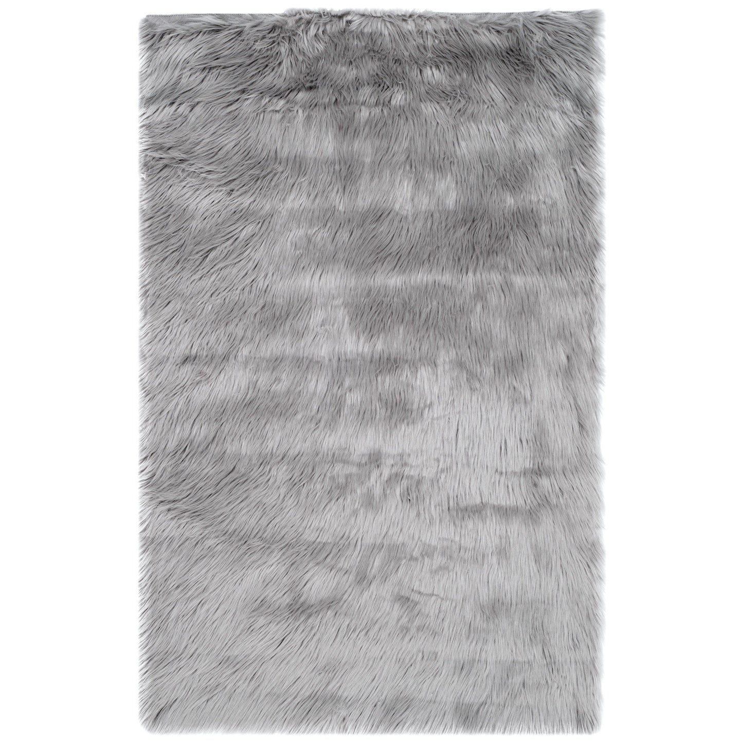 Tapis SAFAVIEH en fausse peau de mouton et soie, épaisseur 2,4 pouces