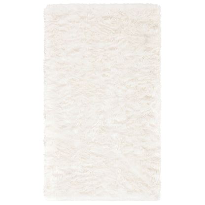 Tapis SAFAVIEH en fausse peau de mouton et soie, épaisseur 2,4 pouces