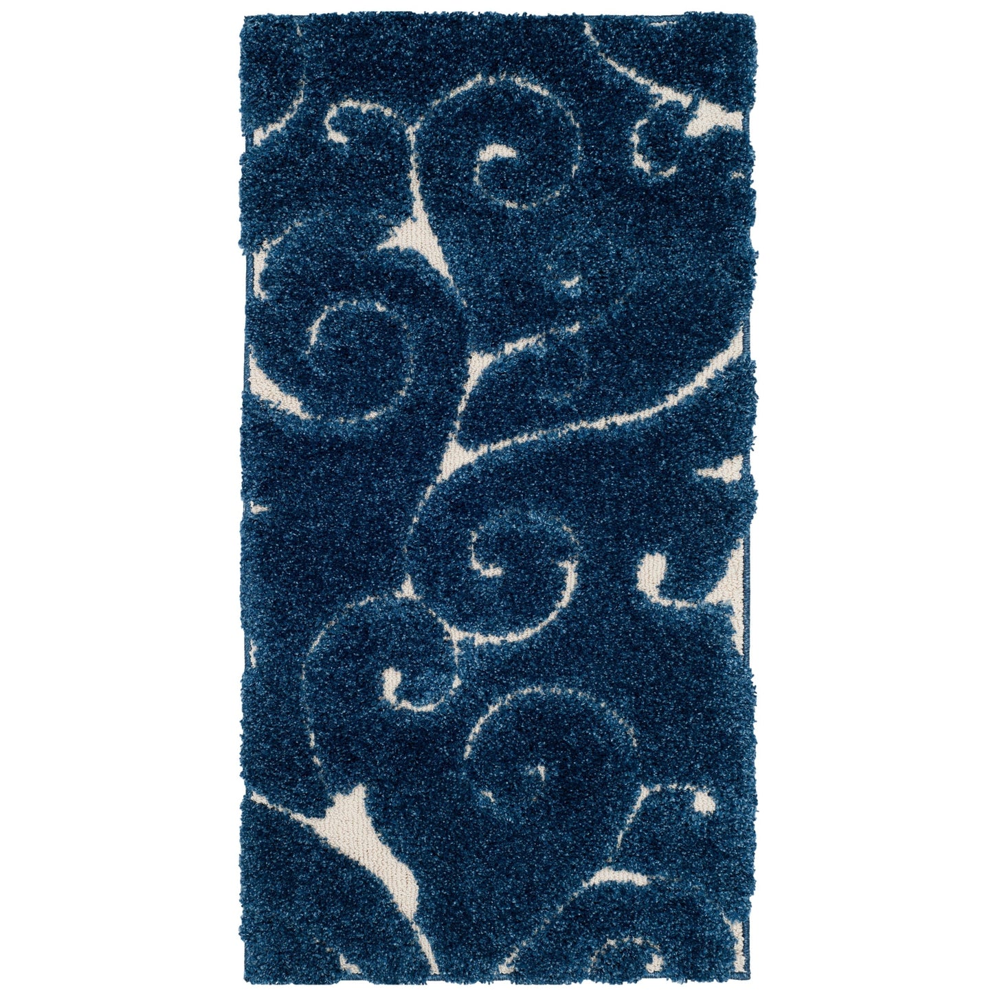 Tapis texturé SAFAVIEH Florida Ryung Shag Scroll de 3 cm d'épaisseur