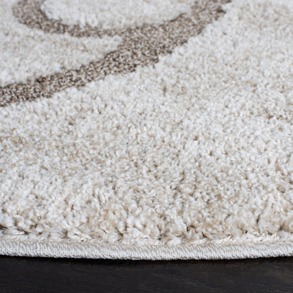 Tapis texturé SAFAVIEH Florida Ryung Shag Scroll de 3 cm d'épaisseur