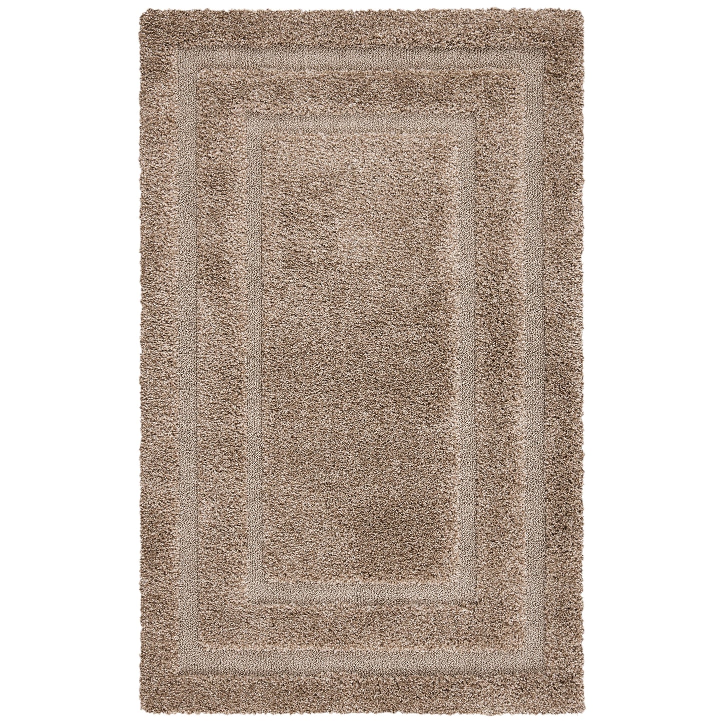 Tapis SAFAVIEH Florida Shag Antigoni Border 1,2 pouce d'épaisseur