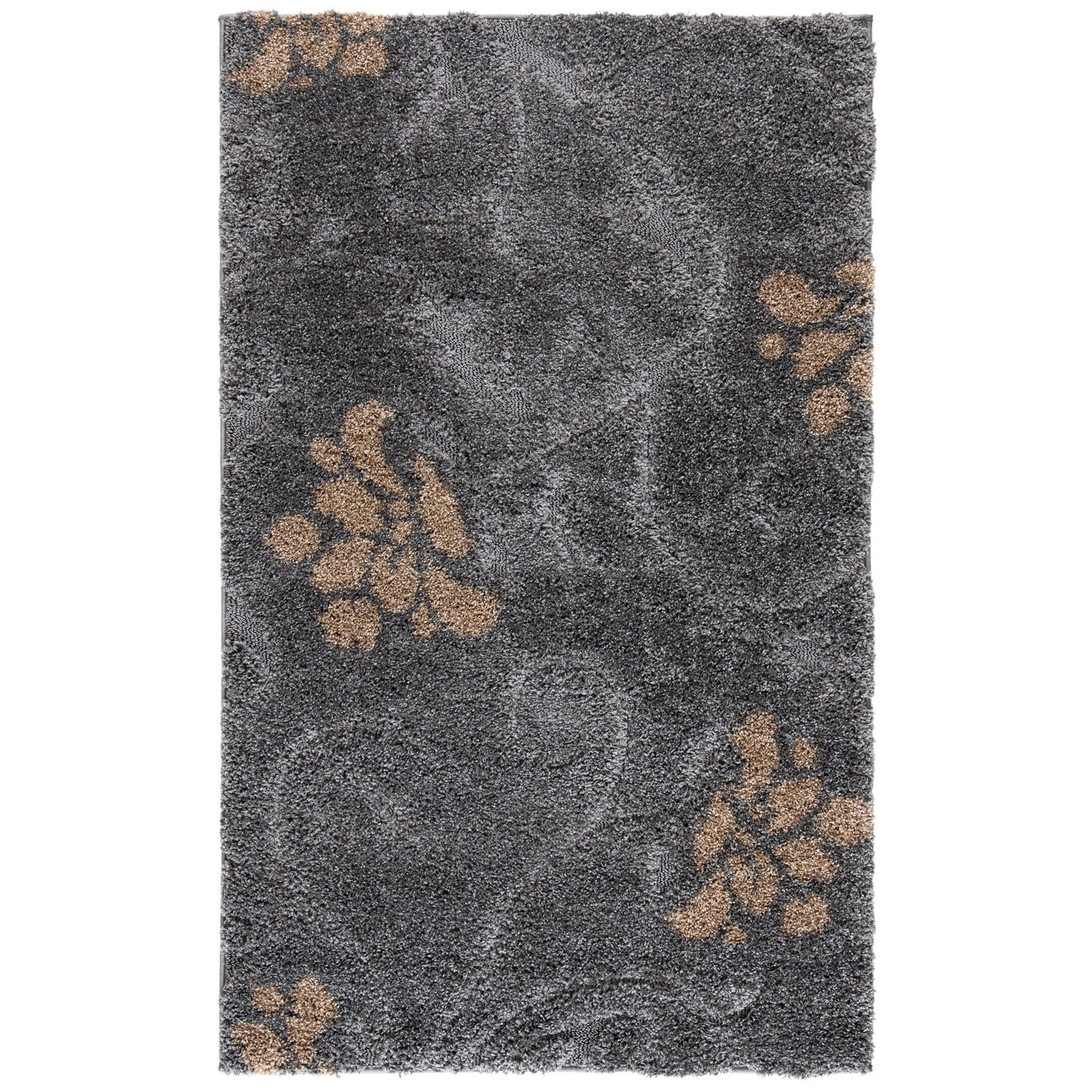 Tapis SAFAVIEH Florida Shag Ariette à motifs floraux de 1,2 pouce d'épaisseur