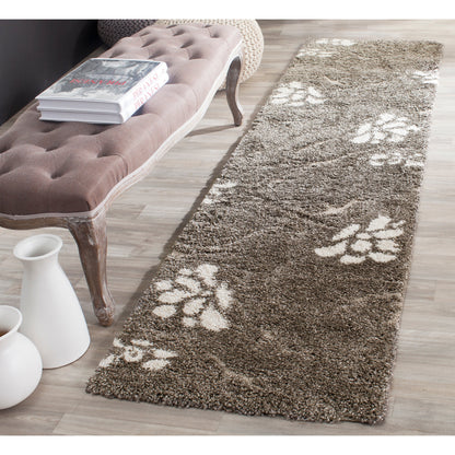 Tapis SAFAVIEH Florida Shag Ariette à motifs floraux de 1,2 pouce d'épaisseur