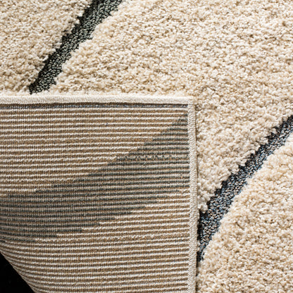 SAFAVIEH Florida Shag Borbala Soft Serene Waves 1,2 pouce d'épaisseur