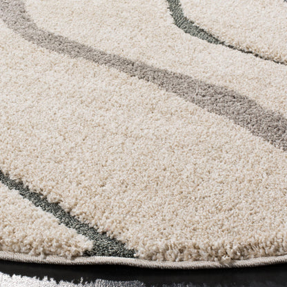 SAFAVIEH Florida Shag Borbala Soft Serene Waves 1,2 pouce d'épaisseur