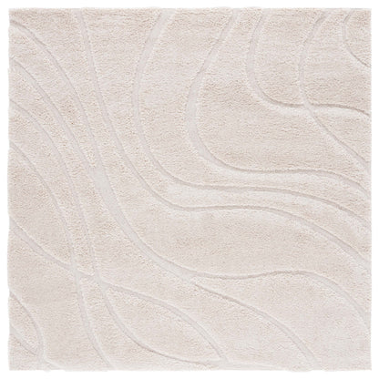 Tapis SAFAVIEH Florida Shag Staka Abstract Waves de 3 cm d'épaisseur