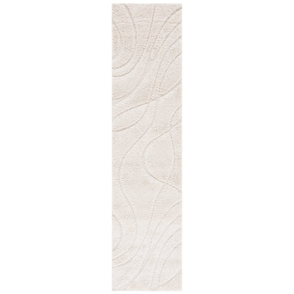 Tapis SAFAVIEH Florida Shag Staka Abstract Waves de 3 cm d'épaisseur