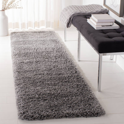 Tapis SAFAVIEH Fontana Shag Dagi solide de 2 pouces d'épaisseur