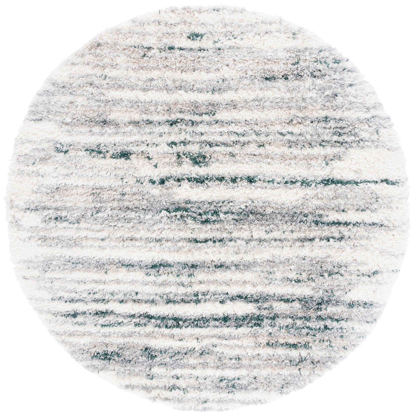 Tapis SAFAVIEH Fontana Shag Fatema moderne abstrait de 2 pouces d'épaisseur