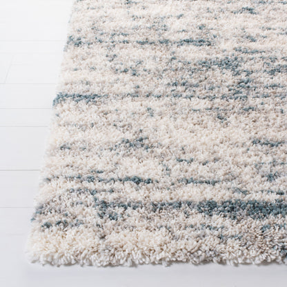 Tapis moderne abstrait SAFAVIEH Fontana Shag Sadet de 2 pouces d'épaisseur