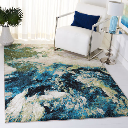 Tapis abstrait moderne SAFAVIEH Glacier Beno