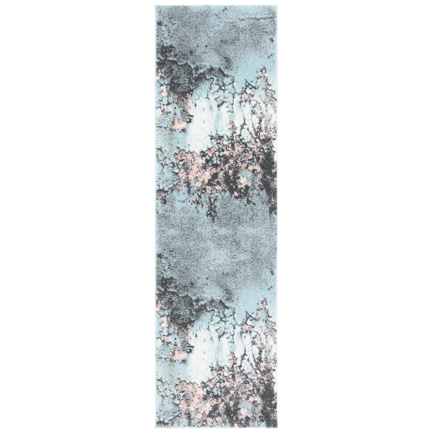 SAFAVIEH Tapis abstrait moderne Glacier Bertille