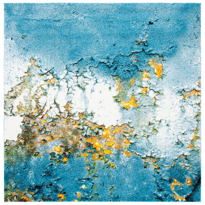 SAFAVIEH Tapis abstrait moderne Glacier Bertille