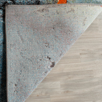 SAFAVIEH Tapis abstrait moderne Glacier Bertille