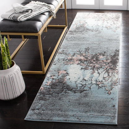 SAFAVIEH Tapis abstrait moderne Glacier Bertille