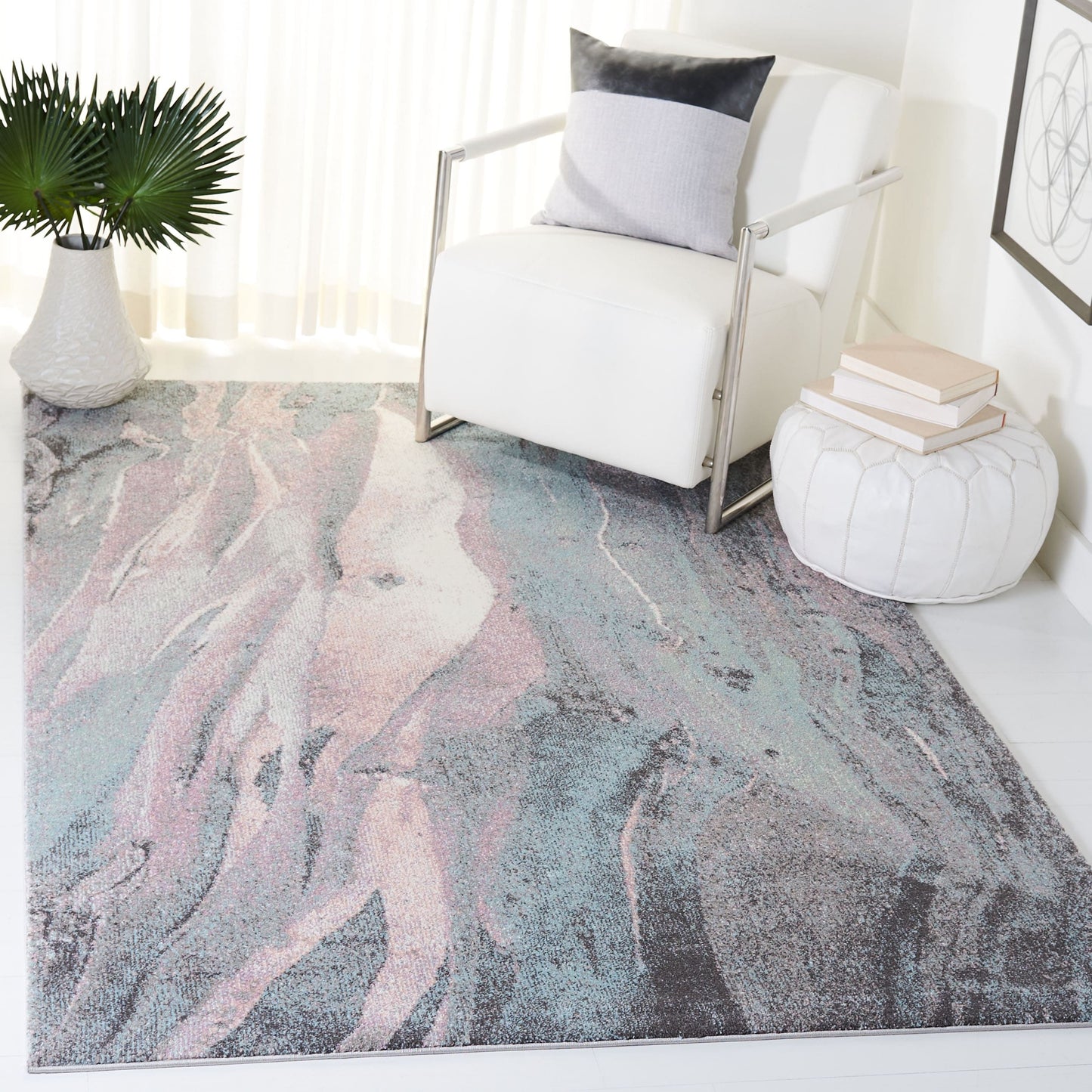 Tapis abstrait moderne SAFAVIEH Glacier Verity