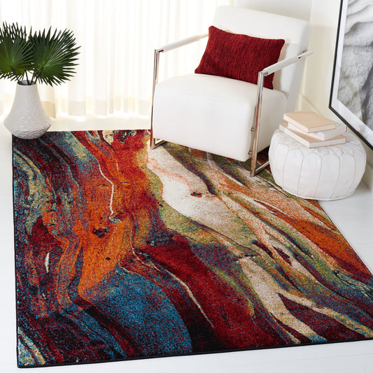 Tapis abstrait moderne SAFAVIEH Glacier Verity