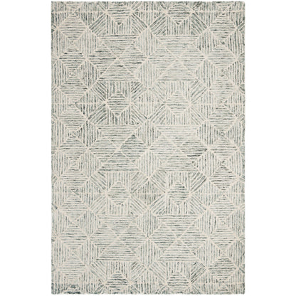 Tapis en laine moderne abstrait Harmanna fait main SAFAVIEH
