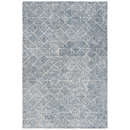 Tapis en laine moderne abstrait Harmanna fait main SAFAVIEH