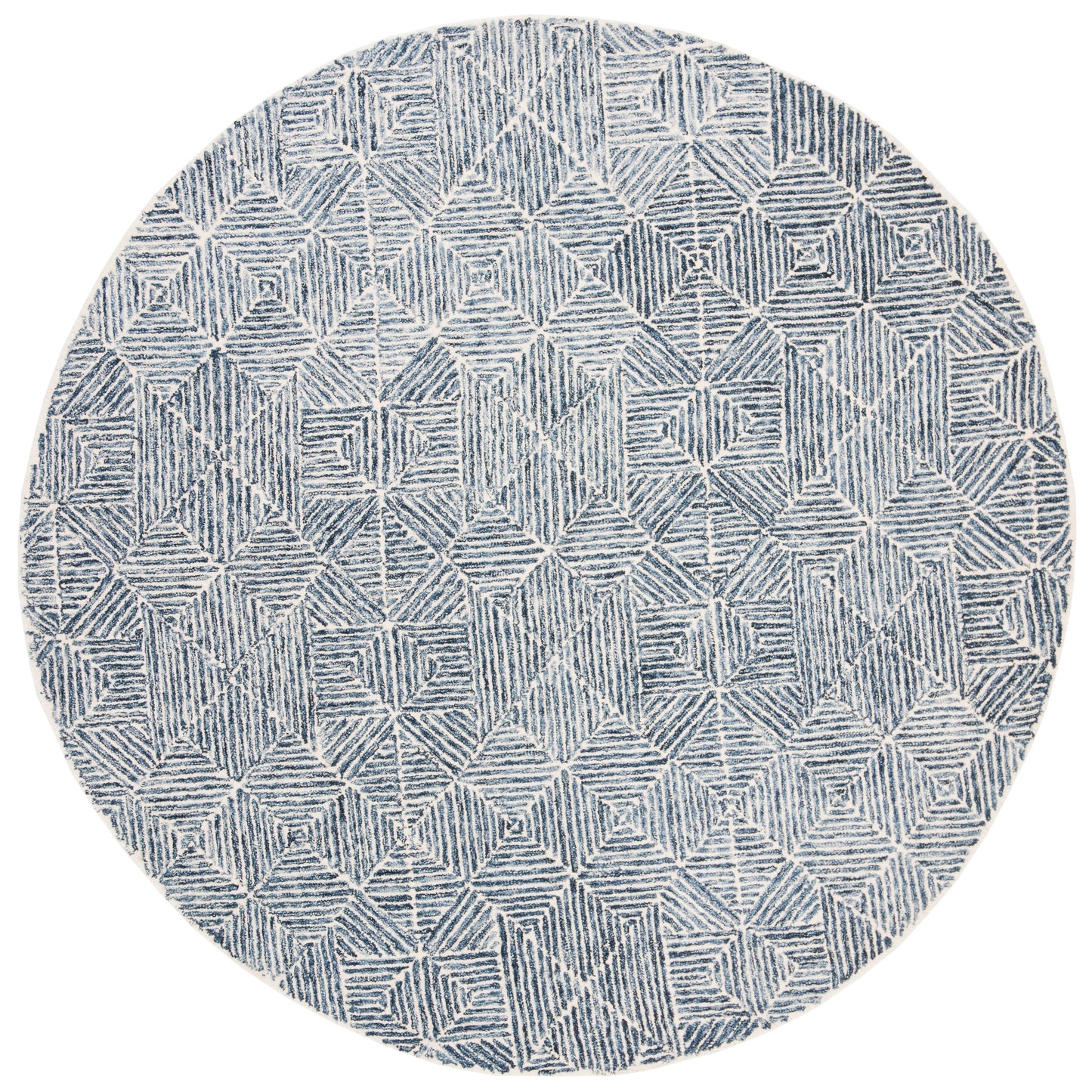 Tapis en laine moderne abstrait Harmanna fait main SAFAVIEH