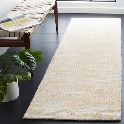 Tapis en laine moderne abstrait Harmanna fait main SAFAVIEH
