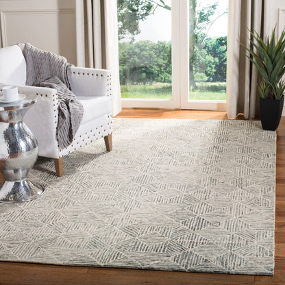 Tapis en laine moderne abstrait Harmanna fait main SAFAVIEH