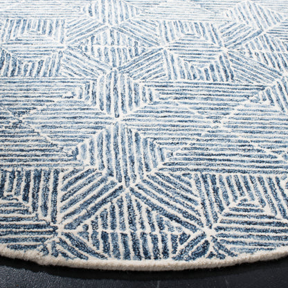 Tapis en laine moderne abstrait Harmanna fait main SAFAVIEH