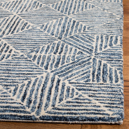 Tapis en laine moderne abstrait Harmanna fait main SAFAVIEH