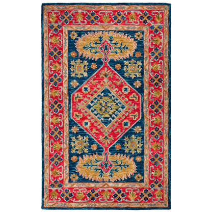 Tapis en laine moderne abstrait Harmanna fait main SAFAVIEH