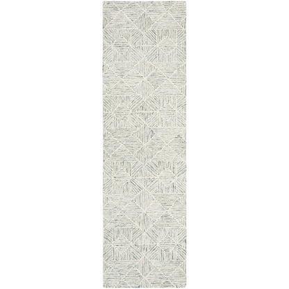 Tapis en laine moderne abstrait Harmanna fait main SAFAVIEH