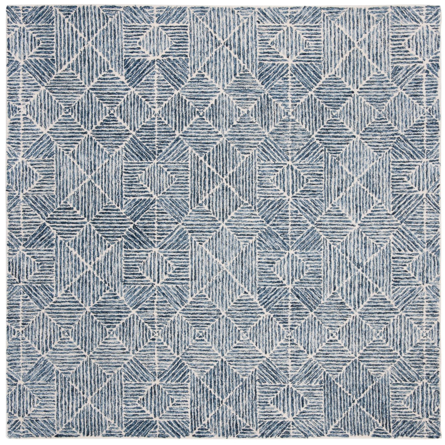 Tapis en laine moderne abstrait Harmanna fait main SAFAVIEH