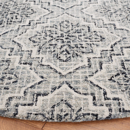 SAFAVIEH Tapis moderne abstrait en laine Ingegerd fait à la main