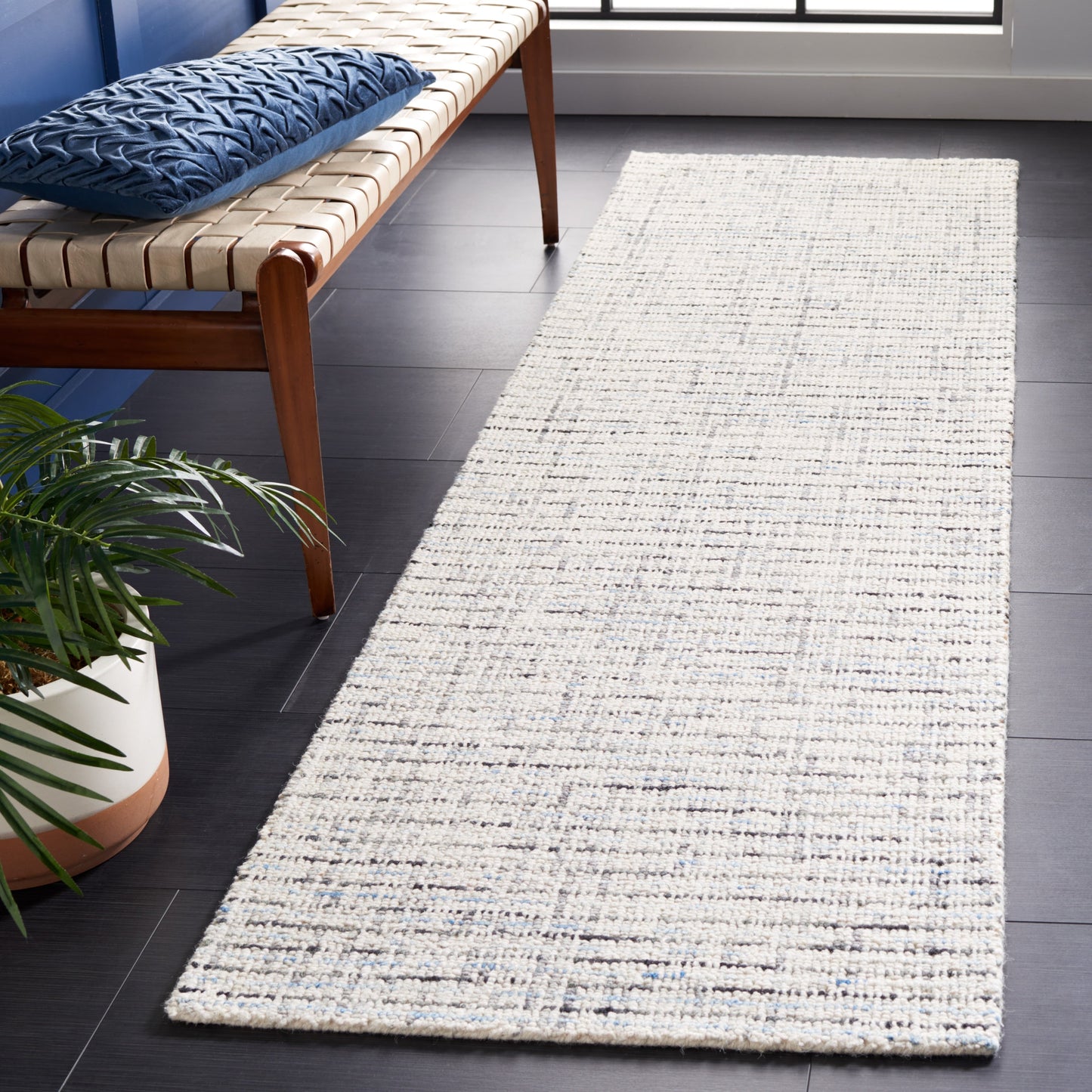 SAFAVIEH Tapis moderne en laine abstrait fait main Lotje