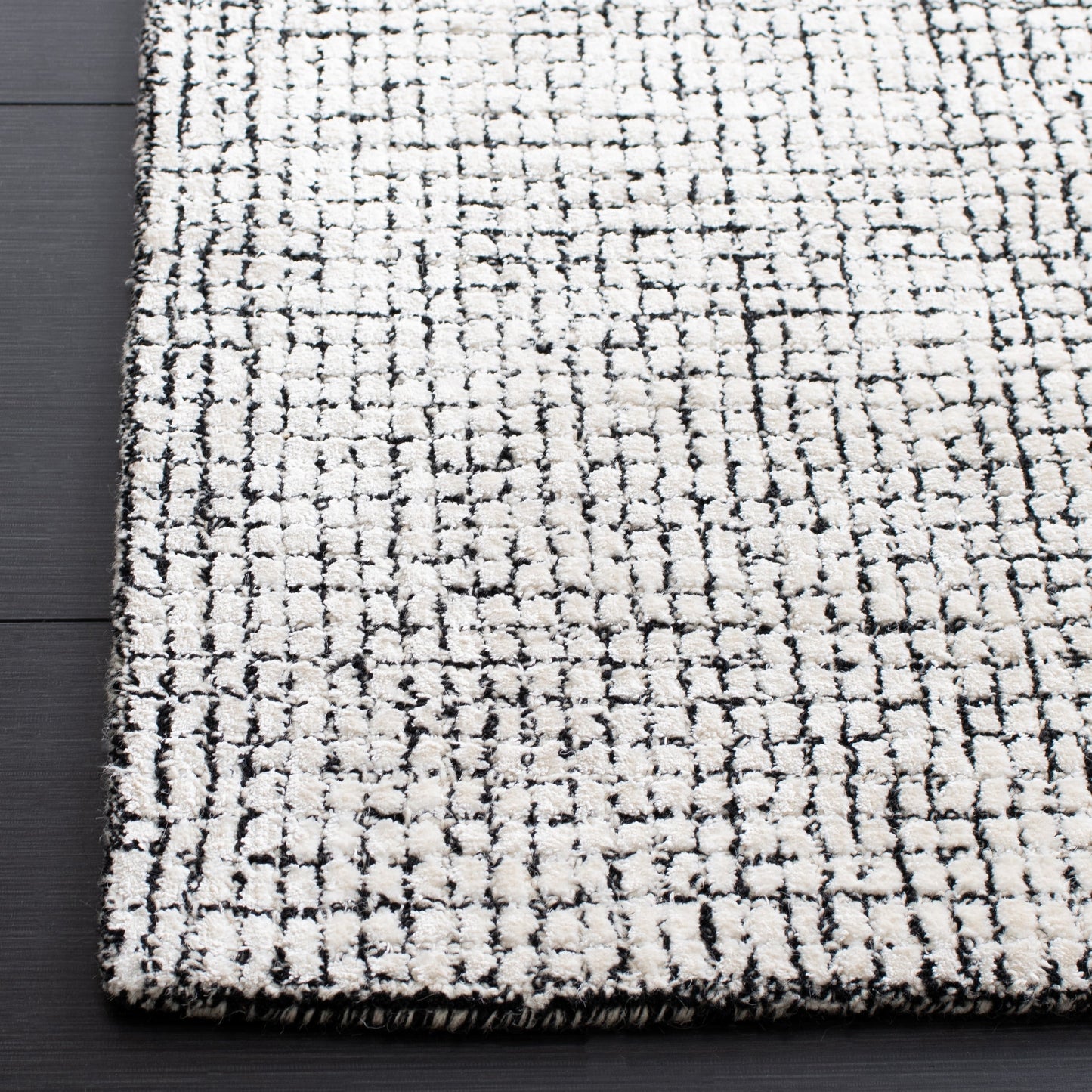 Tapis en viscose moderne abstrait fait main SAFAVIEH Marikka