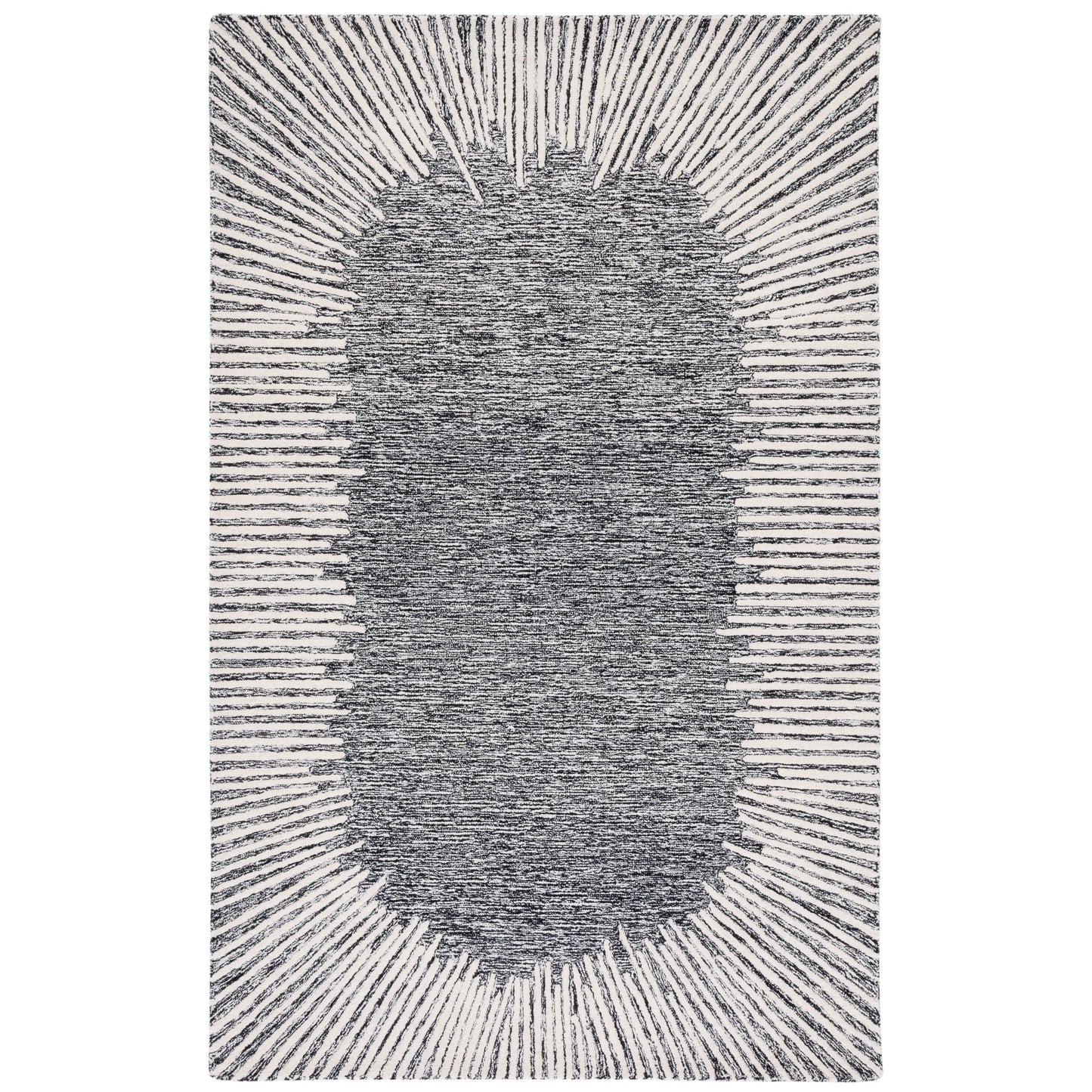 Tapis moderne en laine Sofoula abstrait fait main SAFAVIEH
